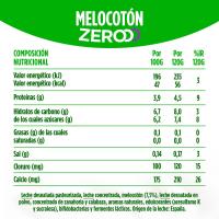 Triple zero melocotón ACTIVIA, pack 4x120 g