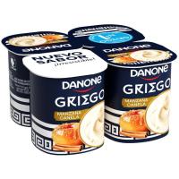 Yogur griego de manzana y canela DANONE, pack 4x110 g