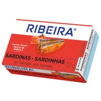 RIBEIRA sardinak tomatean, lata 120 g