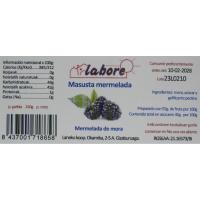 Mermelada de mora LABORE, frasco 240 g