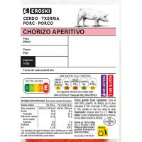 Chorizo aperitivo EROSKI, sobre aprox. 500 g