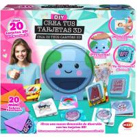 Juego Crea Tus Tarjetas 3D, edad rec: +6 años BIZAK