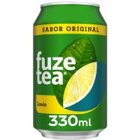 Refresco de té al limón FUZE TEA, lata 33 cl