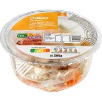 Ensalada completa: Wrap de pollo + quesos EROSKI, bolw 285 g