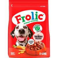 FROLIC txakur ertain helduentzako janaria txahalarekin, poltsa 2,6 kg