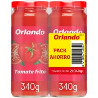 Tomate frito ORLANDO, pack 2x340 g Tomate frito ORLANDO, pack 2x340 g