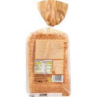 Pan de espelta 100% integral EROSKI, paquete 460 g