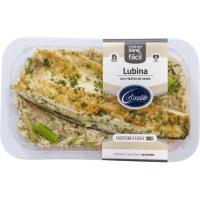 Lubina con risotto de setas GIRALDO, bandeja 280 g