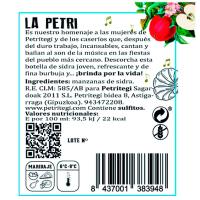 Sidra LA PETRI, botella 75 cl