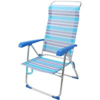 Sillón Laos II en aluminio y textilene, multiposiciones R.VERGES, 63x66x45/112 cm Sillón Laos II en aluminio y textilene, multiposiciones R.VERGES, 63x66x45/112 cm