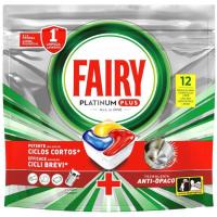 FAIRY ontzi garbigailurako detergentea, poltsa 12 dosi