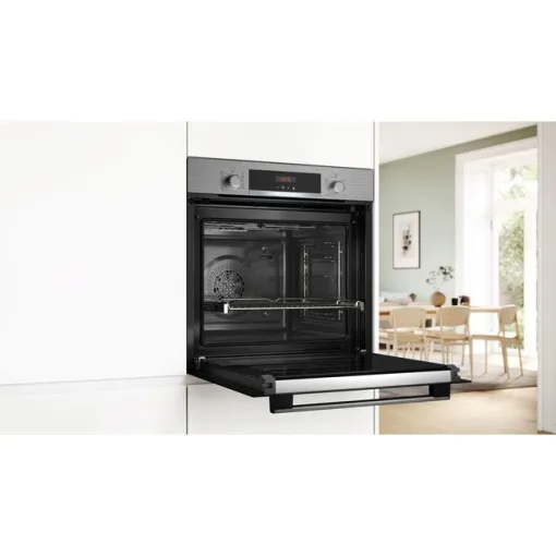 Horno multifunción 71litros con limpieza por Pirólisis y Aqualisis HBA574ES3 BOSCH