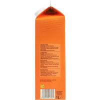 Zumo exprimido de naranja EROSKI, brik 1 litro