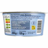 Minis mozarellas EROSKI, tarrina 125 g