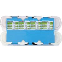 Yogur desnatado con frutas varias EROSKI, pack 8X125 g