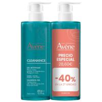 Gel limpiador facial AVÈNE CLEANANCE, pack 2x400 ml Gel limpiador facial AVÈNE CLEANANCE, pack 2x400 ml