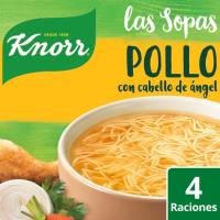 Sopa de pollo con cabello de angel KNORR, sobre 68 g