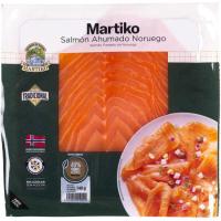 Salmón ahumado tradicional MARTIKO, sobre 140 g