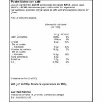 Panna cotta con café LA LECHERA, pack 4x100 g
