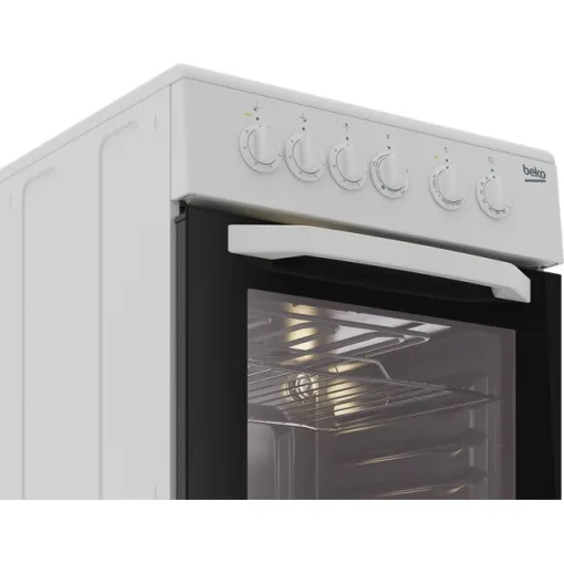 Cocina eléctrica 50 cm CSS 48100 GW BEKO