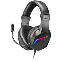 Auriculares gaming con micrófono, iluminacion FRGB, MH122 MARS GAMING