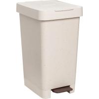 Cubo de basura con pedal Smart Ecohome de 25 litros TATAY, 26x36x47 cm