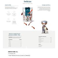 Delicias mix de pollo y pato para perro GËNTLE CHEF, bolsa 100 g