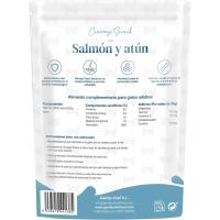 Snack líquido de salmó para gato GËNTLE CHEF, bolsa 80 g