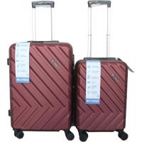 Trolley pequeño vino, ABS, cierre combinación, 4 ruedas, N62 AR, 41x24x60 cm