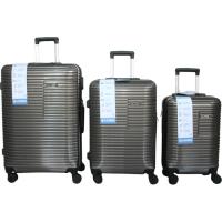 Trolley grande topo, ABS, cierre combinación, 4 ruedas, N22 AR, 48x32x76 cm