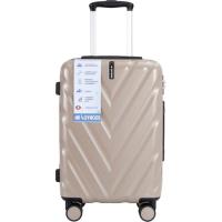 Trolley mediano topo, ABS, TSA, 4 ruedas, 2309 AR, 44x27x66 cm