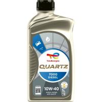Aceite sintético Quartz 7000 diésel 10W40 TOTAL, 1 litro