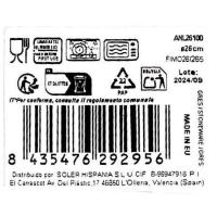 Plato llano loza 26 cm Anllo LA MEDITERRANEA, 1 ud