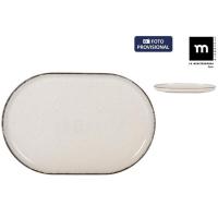 Fuente ovalada loza Anllo LA MEDITERRANEA, 30x20x2,5 cm