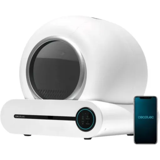 Arenero automático, Pumba 8000 CleanKitty Smart CECOTEC