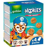GULLON Hookies mini galletak zerealekin, kutxa 160 g