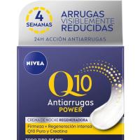 Crema antiarrugas de noche NIVEA Q10, tarro 50 ml Crema antiarrugas de noche NIVEA Q10, tarro 50 ml