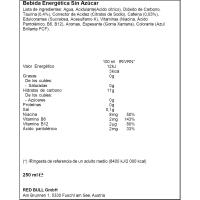 RED BULL edari energetikoa banilla-fruitu gorriak, lata 25 cl