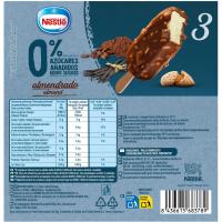 Bombón almendrado 0% azúcar añadido NESTLE, pack 3x90 ml
