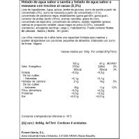 PIRULO angurri zaporeko izozkia, sorta 4x73 ml