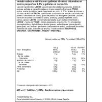 Helado sabor vainilla con galleta OREO, tarrina 425 ml