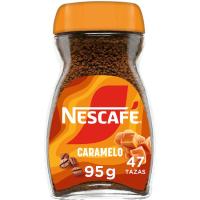 NESCAFE karameluzko kafe disolbagarria, flaskoa 95 g