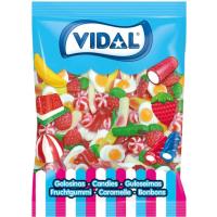 Gominolas surtidas brillo VIDAL, bolsa 1.000 g