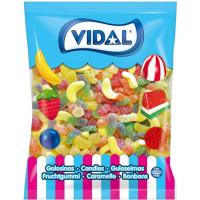 Gominolas surtido azúcar VIDAL, bolsa 1.000 g