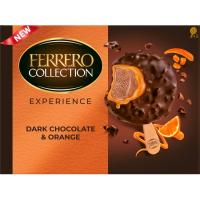 Helado dark choco&naranja FERRERO, 3 uds, caja 138 g Helado dark choco&naranja FERRERO, 3 uds, caja 138 g