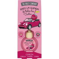 Ambientador de coche aroma cerezo THE FRUIT COMPANY, 1 ud