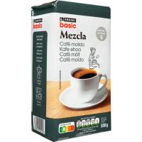 Café molido mezcla EROSKI BASIC, paquete 500 g