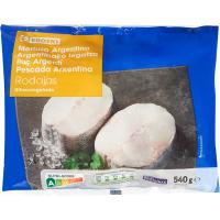 Rodajas de merluza Argentina EROSKI, bolsa 540 g