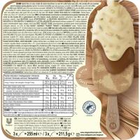 Helado Bombón Utopia Nocciola MAGNUM, pack 3x85 ml