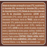 CORNETTO txokolate eta barkillozko kono izozkia, sorta 4x90 ml